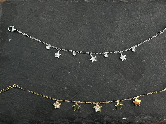 BRACCIALE PIOGGIA DI STELLE