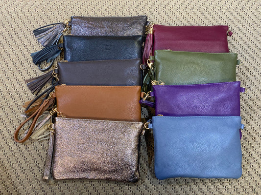 POCHETTE MEDIA CON MANICOTTO E TRACOLLA